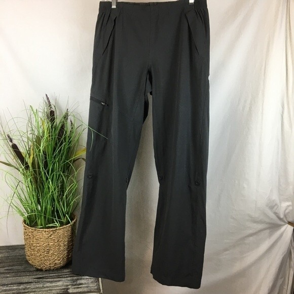 The North Face Gray Convertible Leg Outdoor Pants M - Picture 1 of 8